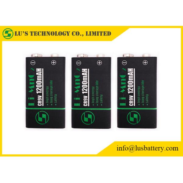 Buy cheap CR9V 1200mAh 9v Square Lithium Battery Custom Design Lithium Batteries from wholesalers