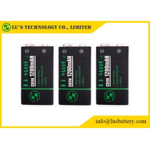 Buy cheap CR9V 1200mAh 9v Square Lithium Battery Custom Design Lithium Batteries from wholesalers