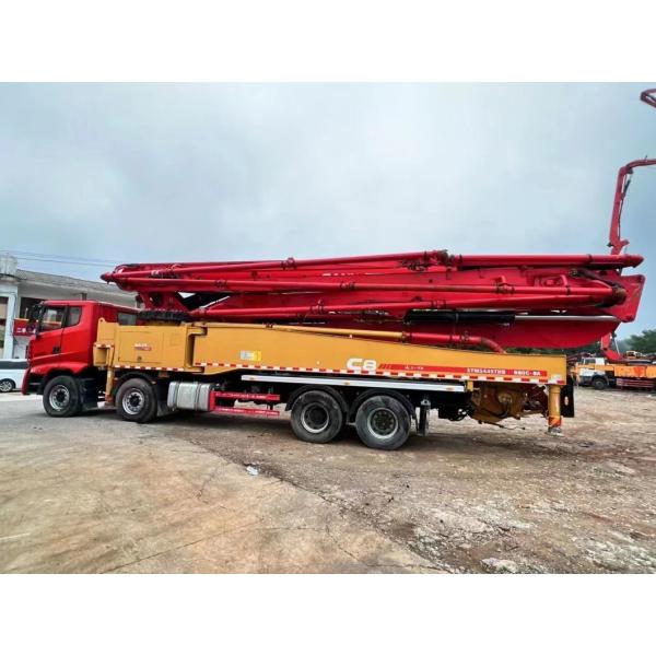 2019 Homemade Chassis 56m Concrete Pump Truck Pump Concrete Mixer for Sale at a Very Good Price