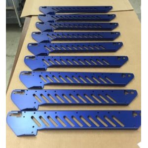 Buy cheap Aluminum Galvanized Laser Cut Sheet Metal Parts , Powder Coating CNC Sheet Metal from wholesalers