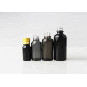 Buy cheap Screen Printing Essential Oil Glass Bottles Round Shape With Plastic Pipette Dropper from wholesalers