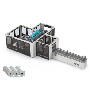 40packs/Min 3 Channels Conveyor Toilet Paper Roll Machine