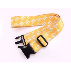 Buy cheap Different Color Woven Jacquard Personalised Luggage Straps For Suitcases from wholesalers