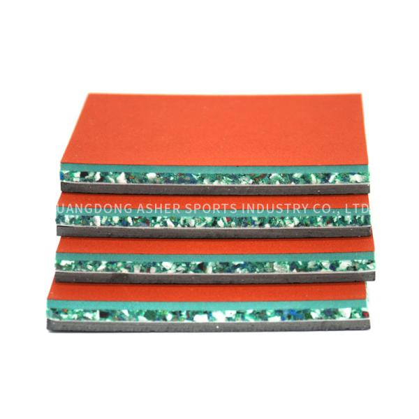 Buy cheap TPU SPU Flooring Material Badminton Glossy Finish Court Use from wholesalers