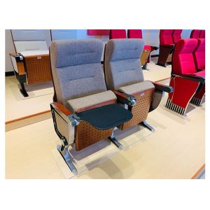 Buy cheap PU Leather Upholstery Lecture Room Chairs With Aluminium Alloy Leg from wholesalers