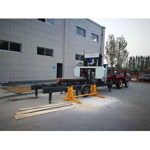 Buy cheap Hydraulic Horizontal Band Sawmill with Petrol/Diesel engine Powered from wholesalers