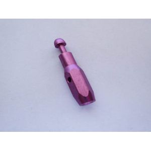 Purple Anodized CNC Precision Machining Parts for Custom Axle Shaft