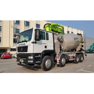 Buy cheap New 28M Concrete Mixer Pump Trucks With Smart Control System from wholesalers
