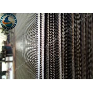 Flat Panel Slotted Wedge Wire Screen Panels Multi Functional OEM / ODM