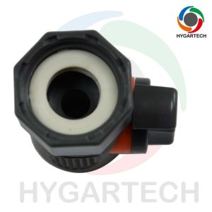 Plastic Garden Ball Valve BSP Male X Female Threaded End 3/4'' Connector For