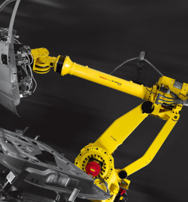 Programming FANUC 6 Axis Industrial Robotic Arm Picking And Palletizing