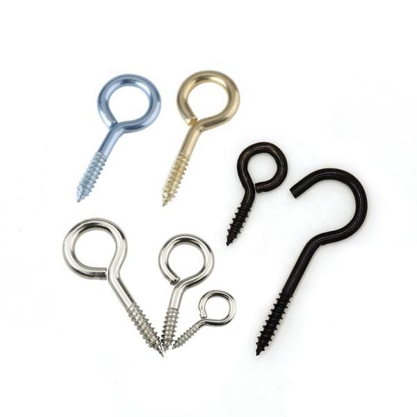 Buy cheap Custom Galvanized Steel Light Open Eye Hook Screw from wholesalers