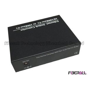 Cascading 100Base Ethernet Multi Port Fiber Switch With 2 Duplex SC Optical