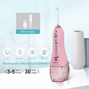 Buy cheap Waterproof Grade IPX7 Rechargeable Water Teeth Flosser for Professional Oral Care from wholesalers