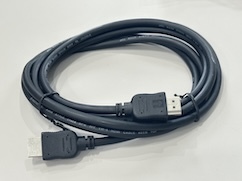 Buy cheap USB-B Panel Mount Extension Connector Cable – Type-B Male to Type-B Female Bracket Wire for Printer / Industrial Control from wholesalers