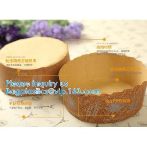 Panettone Disposable Paper Round Cake Molds Paper Molds CAKE CUP Baking Cups