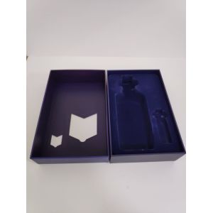 Buy cheap Custom high quality handmade wine packaging box with flock insert from wholesalers