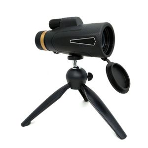 Buy cheap Black Universal Compact High Definition Monocular Telescope With Tripod from wholesalers