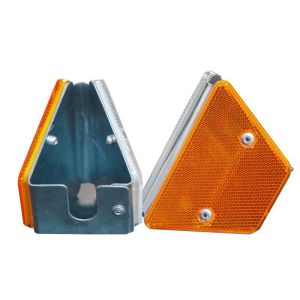 Buy cheap Road Side LED Light Plastic Reflector with Customized Color and Hot-dipped Galvanized from wholesalers