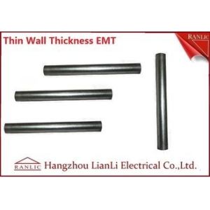 Buy cheap White Galvanized Electrical Conduit 1 inch EMT Conduit ERW Welded from wholesalers