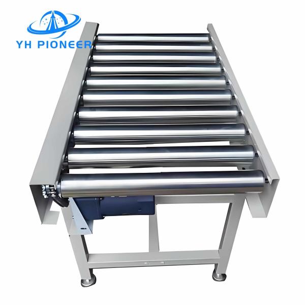 Quality 500-800mm Width Stainless Steel Roller Conveyor System For Heavy Load Transport for sale