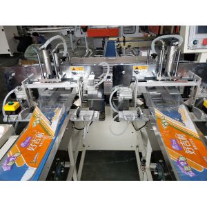 Buy cheap 15bag/Min PLC Control Facial Tissue Paper Bundle Packing Machine from wholesalers