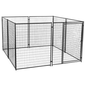 Buy cheap Powder Coated Heavy Duty Dog Crate Kennel With Roof from wholesalers