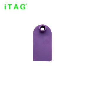 RFID sheep ear tag,60*30mm easy to tracking,UHF read and write data in clip
