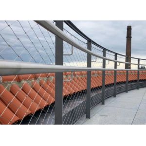 Buy cheap Oxidized 50*50mm Balustrade Mesh 2mm Wire Stainless Steel Rope Mesh from wholesalers