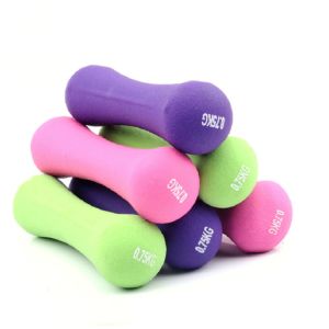 Buy cheap Aerobic Bone Shaped Neoprene Dumbbells Cast Iron For Women from wholesalers