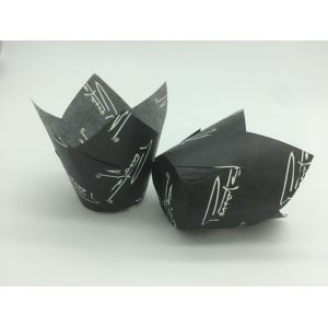 Greaseproof Lotus Tulip Paper Cups Cupcake Liners Cookie Container Chocolate