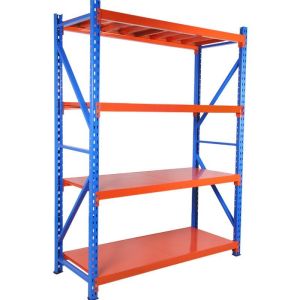 Adjustable Medium Duty Shelving Racking 2 Level -6 Level Warehouse Storage
