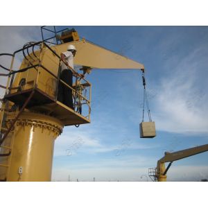 Buy cheap Marine 10t  Vessels Electric Deck Hanging Crane Marine Ship Deck Crane from wholesalers