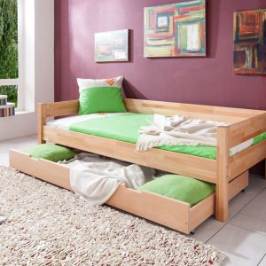 Buy cheap modern single bed pine wood from wholesalers