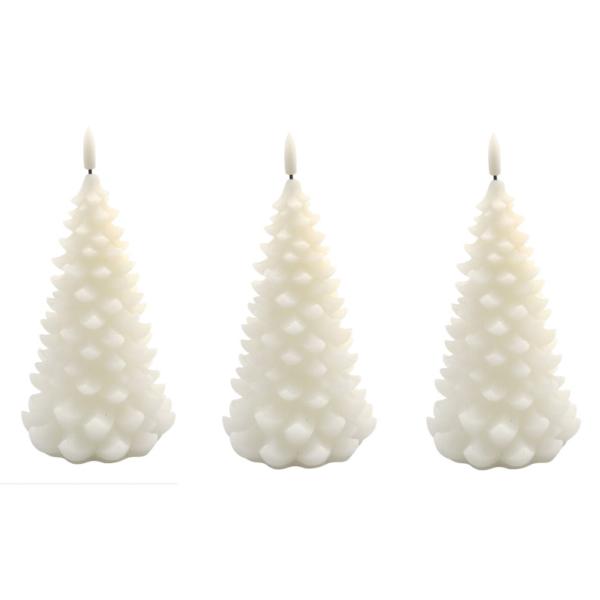 Buy cheap 3AAA Battery Wax Pinecone Halloween LED Gift Light 3pk 10.8*10.8*17(20)Cm from wholesalers