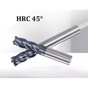 Buy cheap HRC 45 Solid Tungsten Carbide End Mill from wholesalers