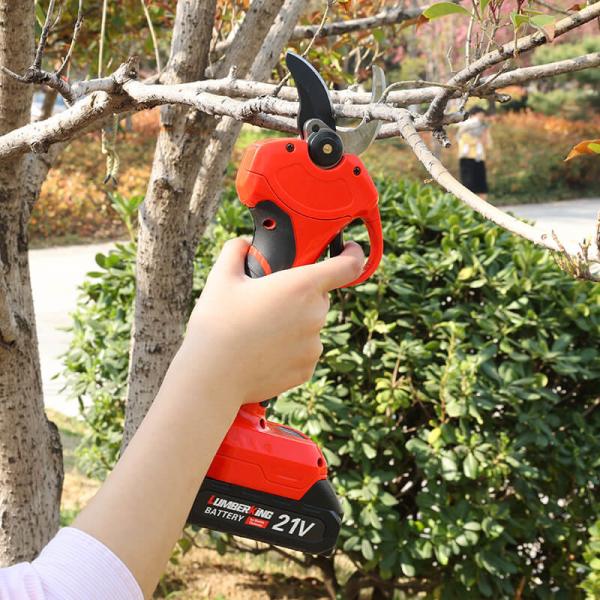 Portable Cordless Progressive Battery Powered Garden Scissors Electric Brushless