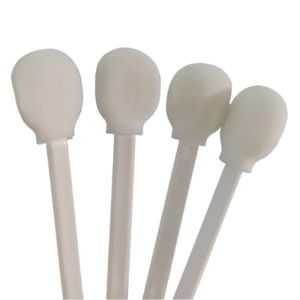 Buy cheap Round Sponge Head Sterile Esd Cleanroom Cleaning Swabs Solvent Foam Tipped Swab product