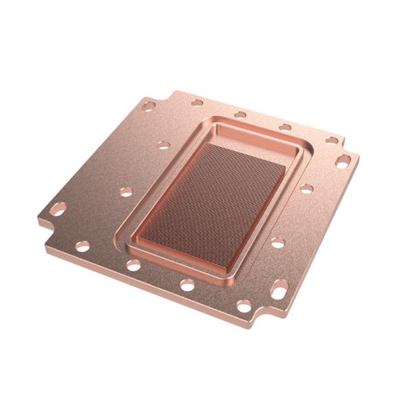 Buy cheap CNC Machining Copper Skiving Fin Heatsink For Water Cooling from wholesalers