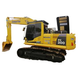 Buy cheap Mini Used Komatsu Excavator PC200-8 Heavy Machinery from wholesalers