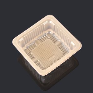 FDA Certificated 6.5*6.5*3cm Plastic Pastry Packaging