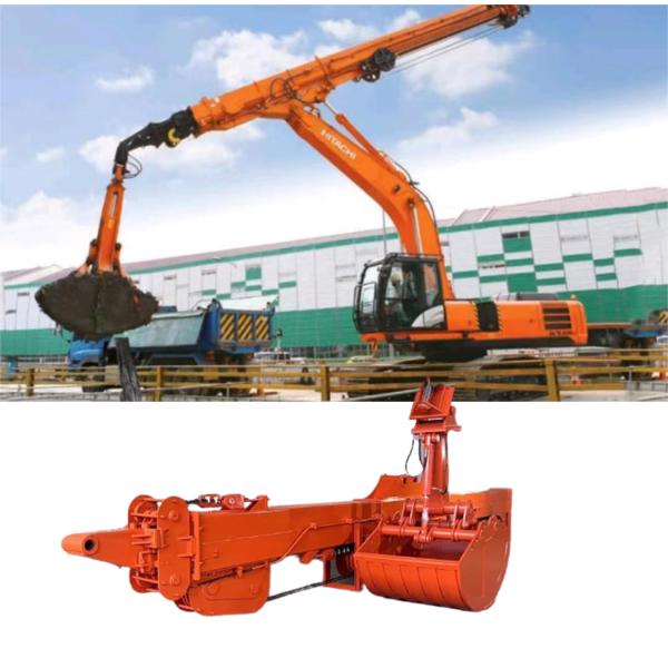 Quality 35 Meter Telescopic Long Boom Mini Excavator Attachments for sale