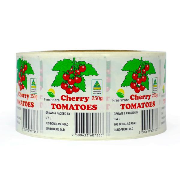 Buy cheap CMYK Private Food Labels Waterproof Frost Proof Custom Fruit Label Stickers from wholesalers