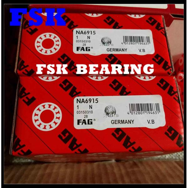 Quality Double Row NA6915 RNA6915 Needle Roller Bearings With Machined Inner Ring for sale