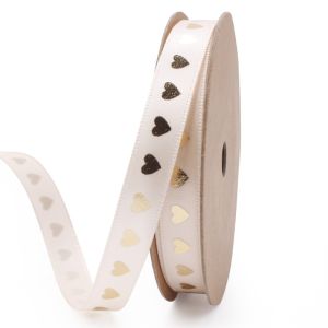 Buy cheap Gift wrapping ribbon polyester customized ribbons with logo from wholesalers