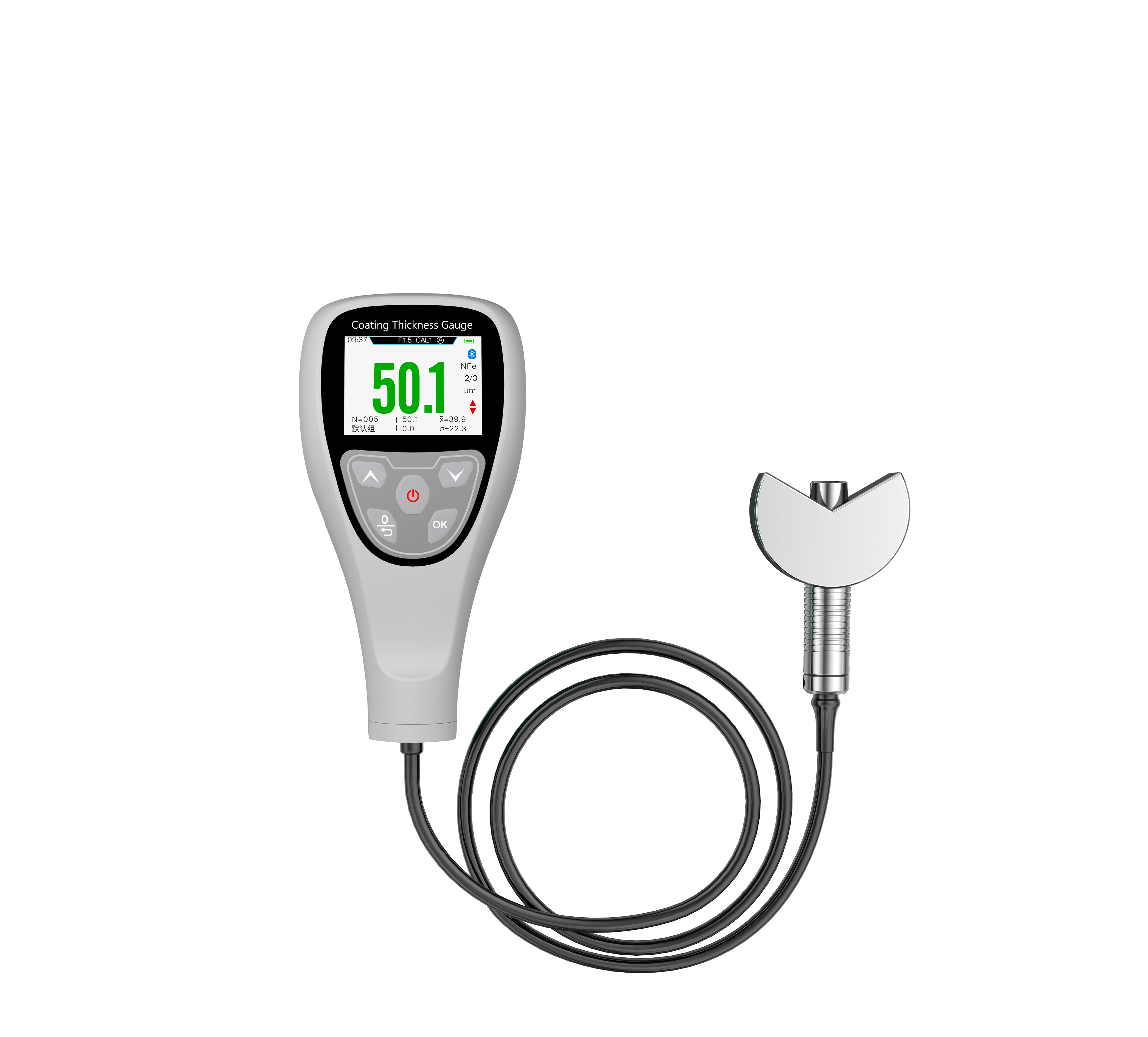 Buy cheap Cylinder Specialized Coating Thickness Tester Zinc Plating Paint Thickness Tester from wholesalers