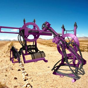 Pneumatic Drilling Rig Slope Stabilization Borehole Drilling Machine Mining DTH