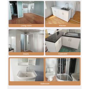 Expandable Granny Flat Prefabricated Container House with Steel Structure Frame