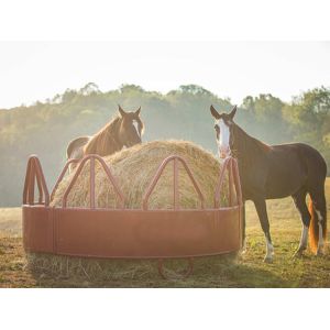 16ga Hot Galvanized Cow Round Bale Feeder 3mm Thickness 1-1/2"