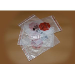 Buy cheap Flat Top Open PE Plastic Bags Offset Printing With 2 Or 3 Sealing Sides from wholesalers